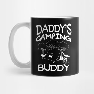 Daddys Camping Buddy Summer Quote Mug